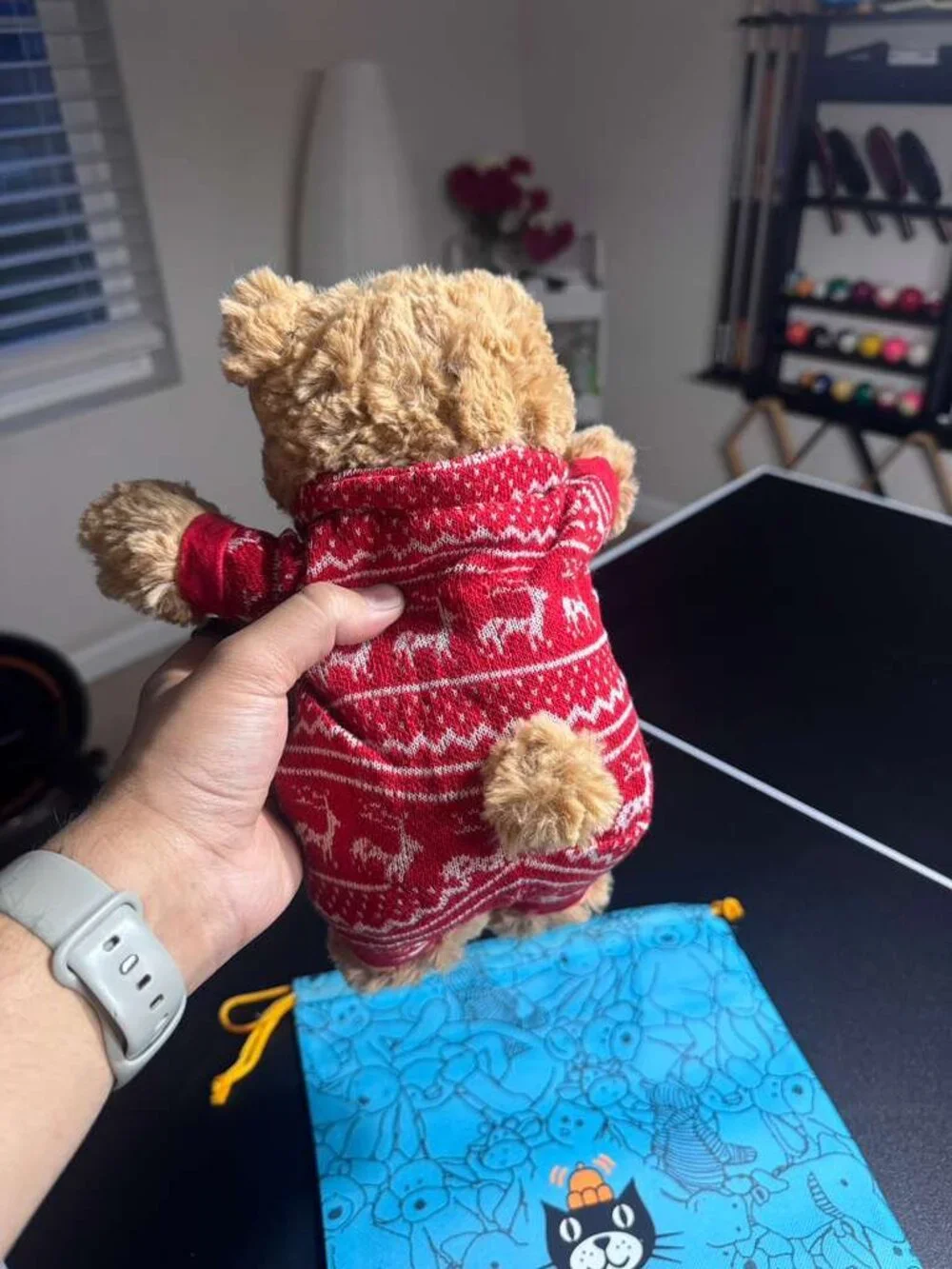 Jellycat Bartholomew Bear in Winter Pyjamas - NWT